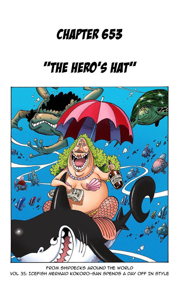 One Piece Digital Colored Chapter 664 image 02